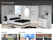 Tablet Screenshot of ikonmobilya.com